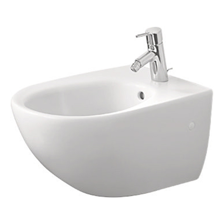 Duravit Architec Биде подвесное с перел., с плоскостью под смес.,вкл. крепление Durafix, 365x580мм, Цвет: Белый (СПЕЦЦЕНА с нашего склада)