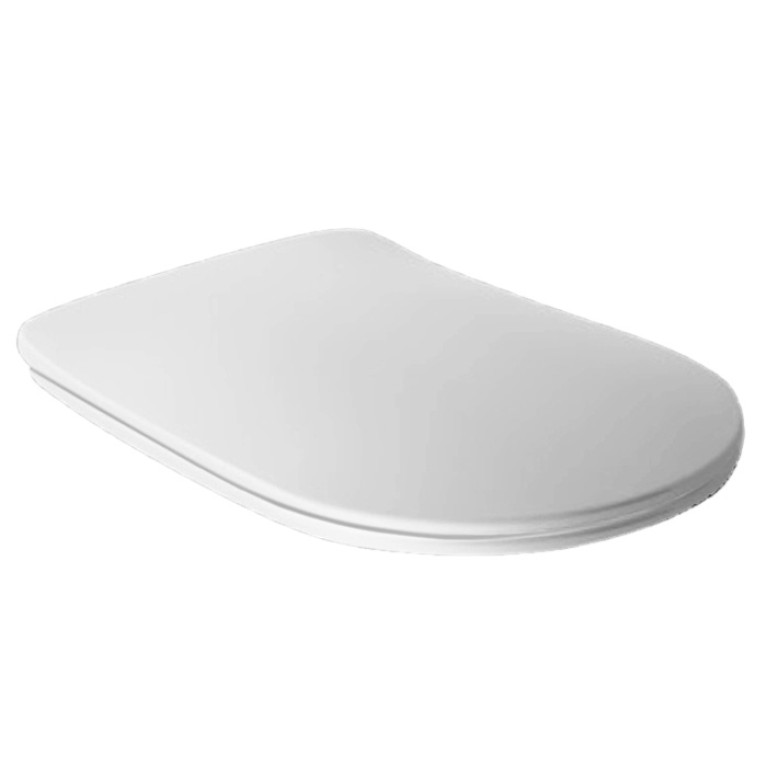 Kerasan Tribeca Сиденье &rdquo;Slim&rdquo; для унитаза c микролифтом цвет: белый матовый