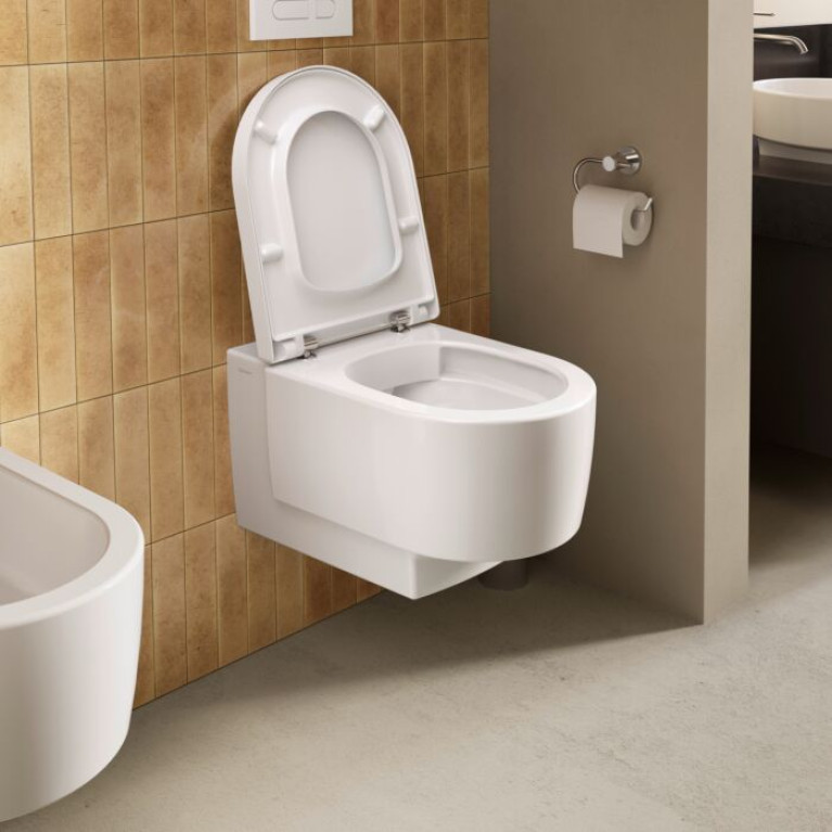 Duravit Balcoon Сиденье для унитаза Balcoon с микролифтом 374x438&para;мм, петли сталь, белое глянцевое