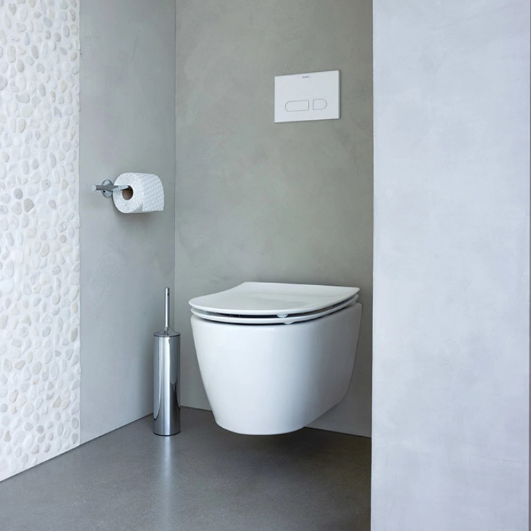 Duravit Soleil by Starck Унитаз подвесной 370х480мм, безободковый, Wei&szlig; Hochglanz, HyG, цвет белый