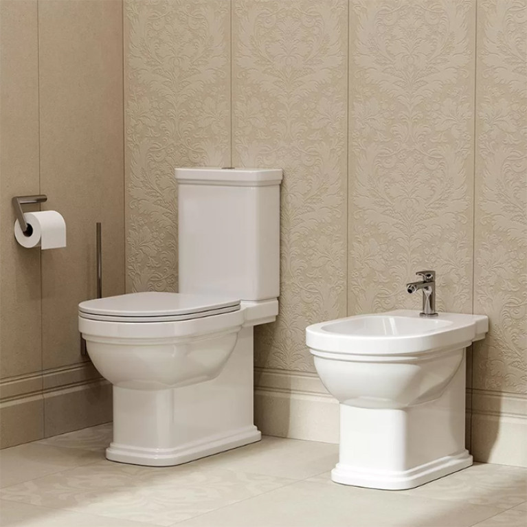 Kerama Marazzi Унитаз POMPEI напольный, белый глянцевый