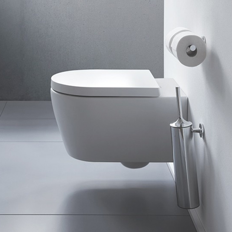 DURAVIT ME BY STARCK Унитаз подвесной 480х370 мм., Rimless&reg;, включая крепление Durafix, цвет внутри белый, снаружи белый шелковисто-матовый