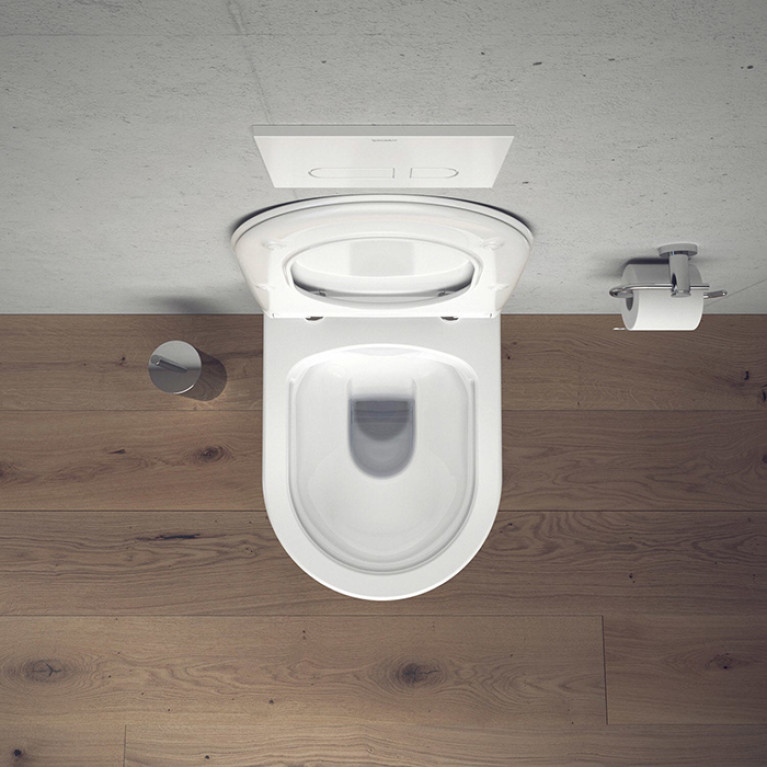 Duravit Soleil by Starck Унитаз подвесной 370х480мм, безободковый, Wei&szlig; Hochglanz, HyG, цвет белый