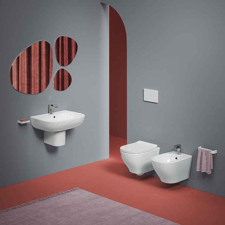 Artceram TEN Унитаз подвесной, 52х36см, безободковый, с крепежом, цвет: белый (Цена по акции с нашего склада!)