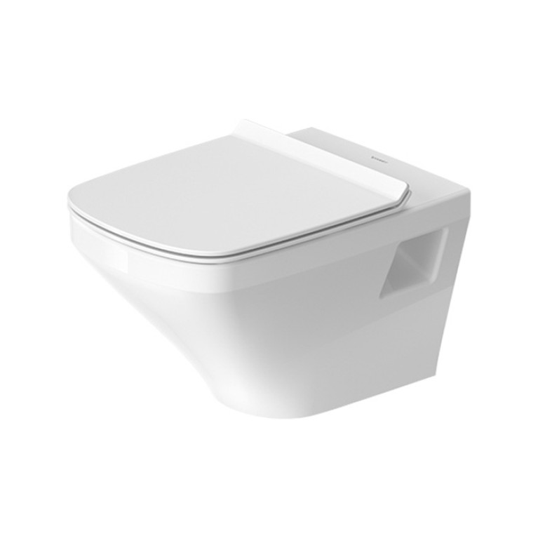 Duravit DuraStyle Rimless Унитаз подвесной без смывного края, 370x540мм, с вертикальным смывом, 4.5л., с покрытием WonderGliss,  Цвет: Белый СПЕЦЦЕНА)
