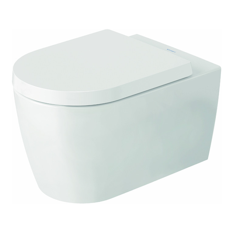 Duravit ME by Starck Унитаз подвесной с ОБОДКОМ, вкл. крепление Durafix, 4,5 л., 370x570мм, Цвет: Белый (СПЕЦЦЕНА)