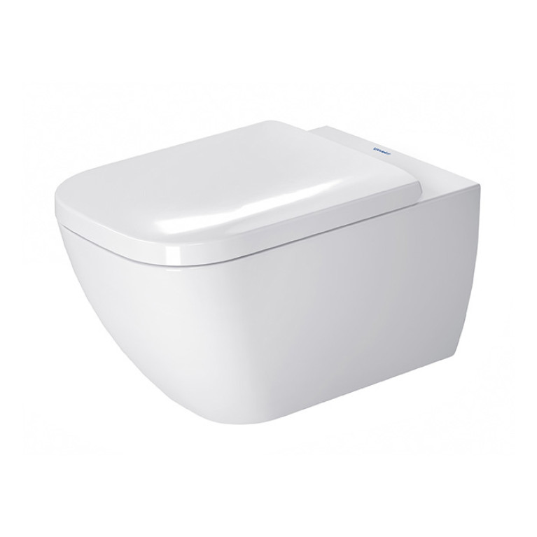 Duravit Happy D.2 Унитаз подвесной 365х540 мм., с вертикальным смывом, с HygieneGlaze, с креплением Durafix, цвет белый