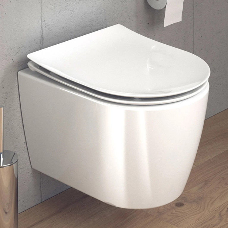 Duravit Soleil by Starck Унитаз подвесной 370х480мм, безободковый, Wei&szlig; Hochglanz, HyG, цвет белый