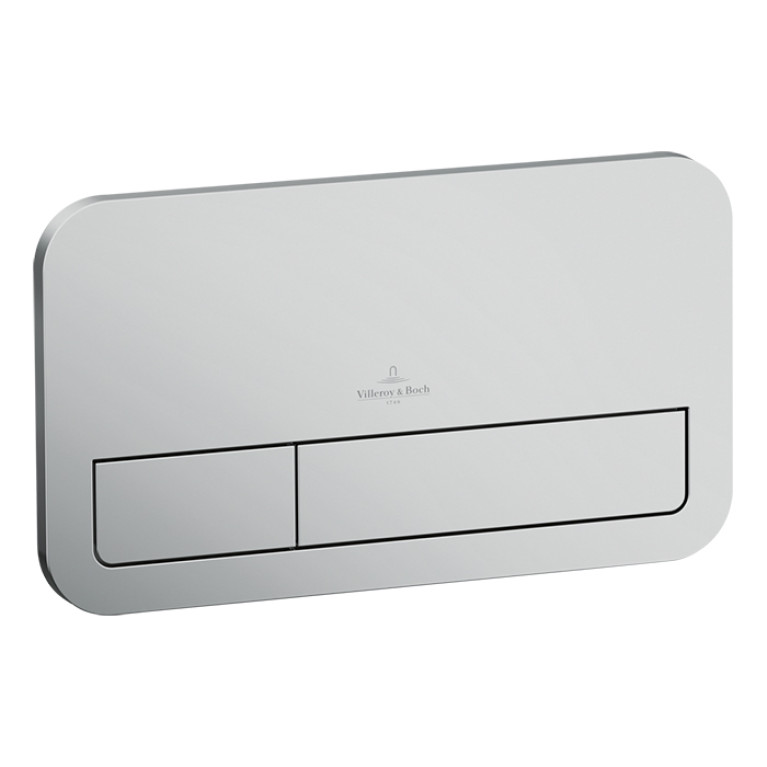 VilleroyBoch ViConnect Клавиша смыва 253*10*145, цвет-хром матовый