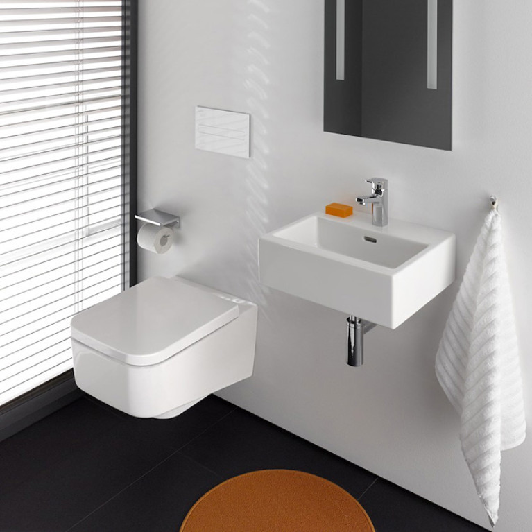 LAUFEN Pro S Унитаз подвесной безободковый 530х360х295 мм., цвет белый с покрытием LCC