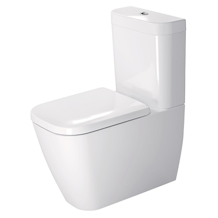 Duravit Happy D2 Унитаз моноблок, 36,5х63 см, цвет белый, с креплением (Спец.цена из наличия)