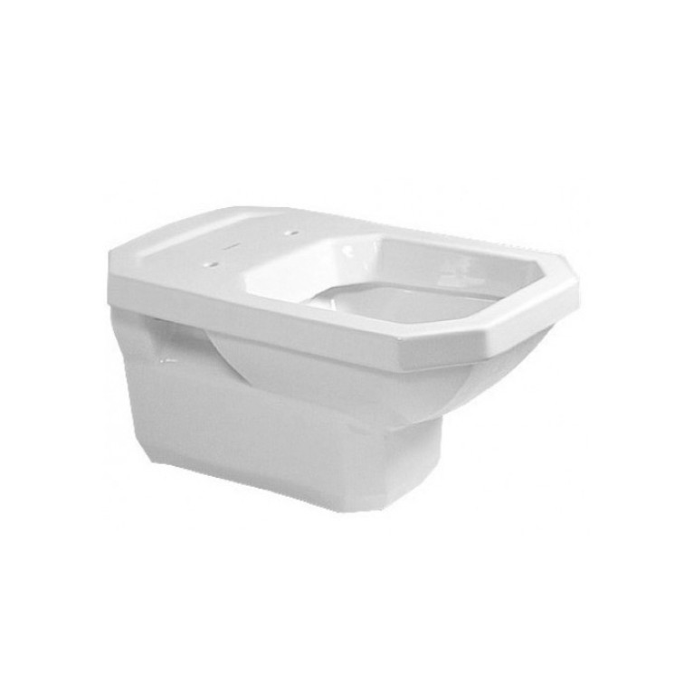 Duravit 1930 Унитаз подвесной с горизонтальным смывом, 35,5х58х Н:40см, с креплением,Цвет: Белый