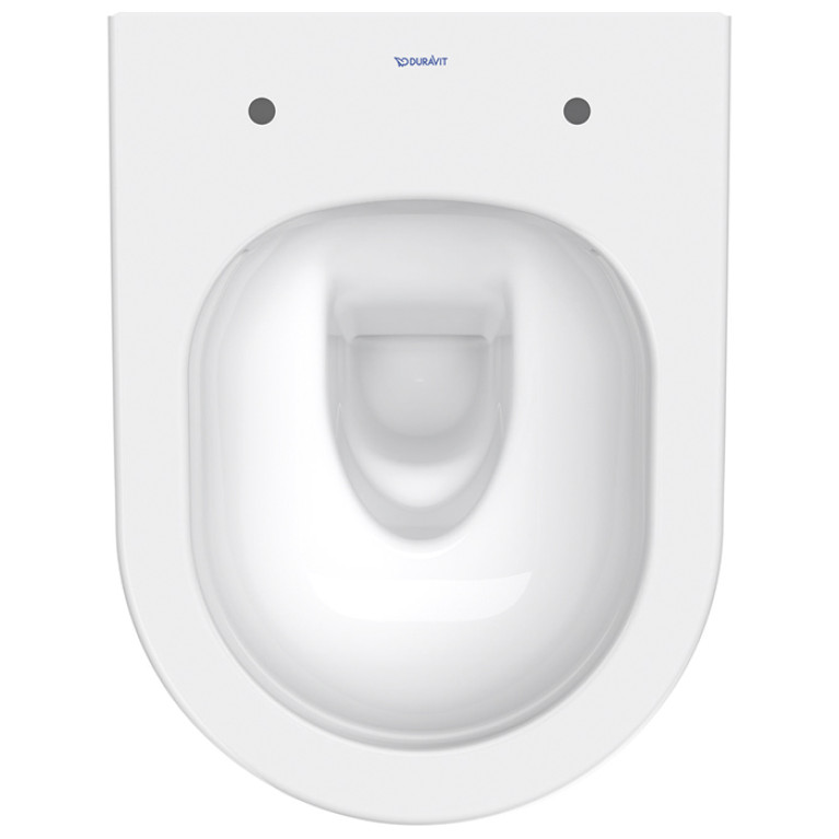 Duravit D-Neo Унитаз подвесной 370х480  мм безободковый, HygieneGlaze, цвет: белый