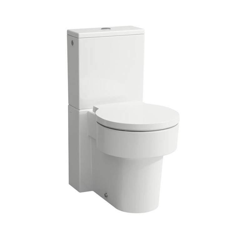 Laufen VAL Чаша моноблока 660x390x430мм, вупуск универсальный, безободковый, цвет: белый