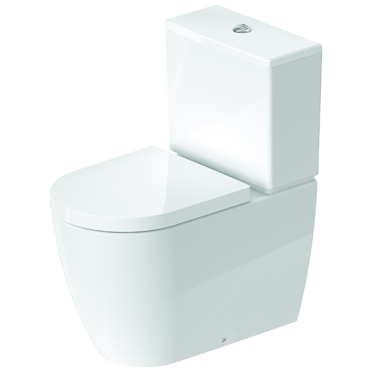 Duravit Me by Starck Унитаз моноблок 37х65 см, слив универсальный, с креплениями, цвет белый (Спец.цена из наличия)