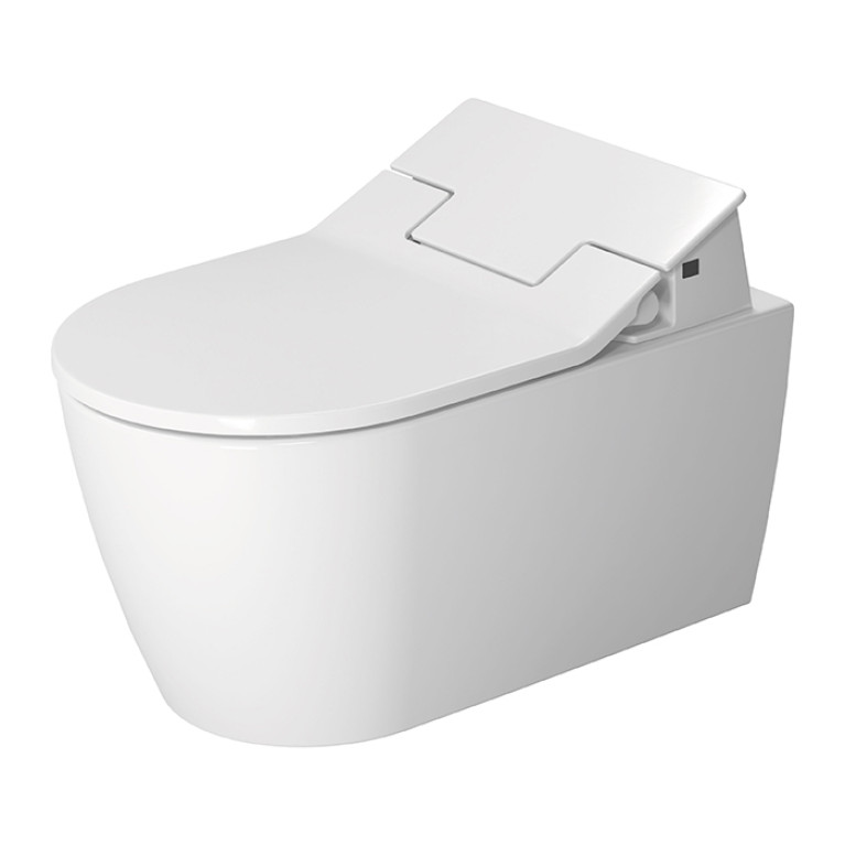 Duravit ME by Starck SensoWash Унитаз подвесной, вкл. крепление Durafix, включая компоненты для SensoWash со скр. подкл, 4,5л, 370x570мм, Цвет: Белый