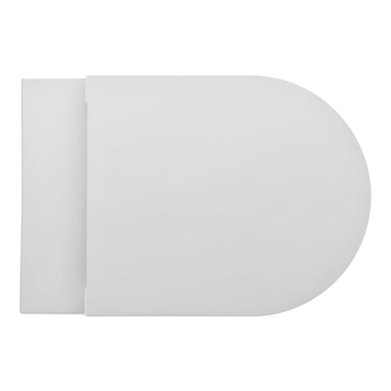 LAUFEN KARTELL Унитаз подвесной укороченный 490x370x285(430) мм., безободковый, цвет белый матовый (ВРЕМЕННО не поставляем!)