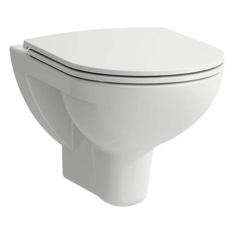 LAUFEN PRO  Унитаз подвесной 530x360x345 мм., безободковый, цвет белый