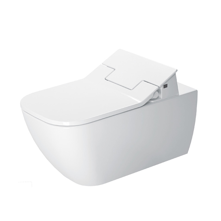 Duravit Happy D.2  SensoWash Унитаз подвесной безободковый ,620*365 мм., с креплениями , белый с HygieneGlaze