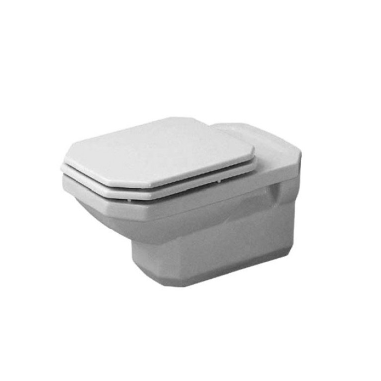 Duravit 1930 Унитаз подвесной с горизонтальным смывом, 35,5х58х Н:40см, с креплением,Цвет: Белый
