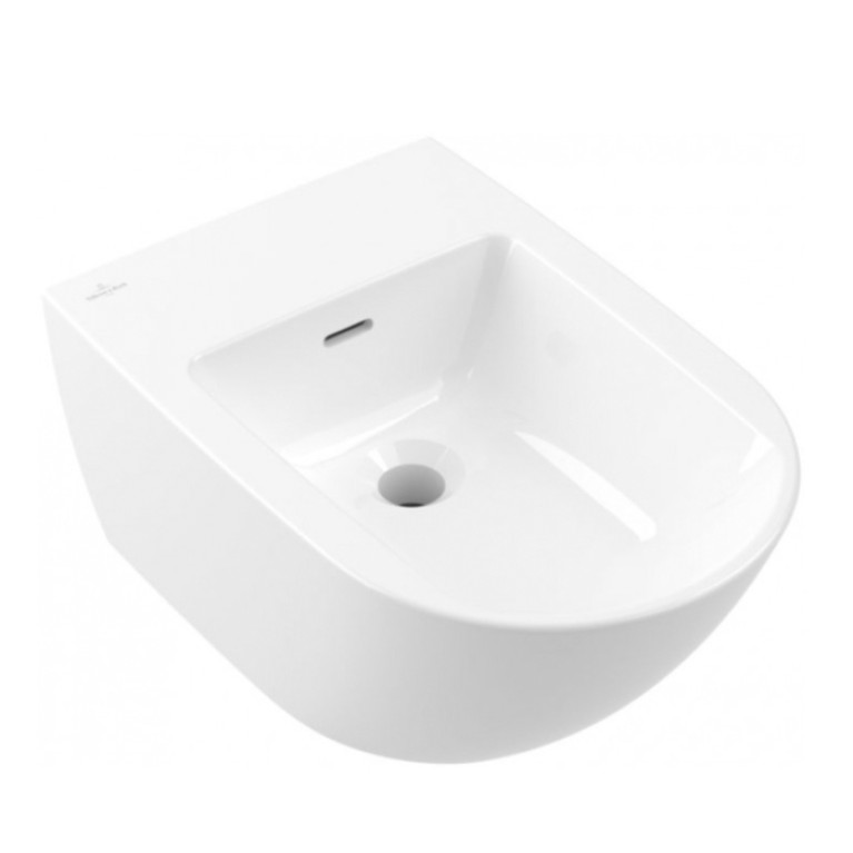 VilleroyBoch Subway 3.0 Биде подвесное 375*560*270, с 1 отв. под смеситель, цвет Wei&szlig; Alpin CeramicPlus