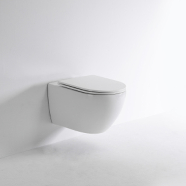 TECEspring R Комплект: Унитаз подвесной 530*360мм, со смывом Tornado flush, сиденье Slim с микролифт и быстрым снятием, белый глянец
