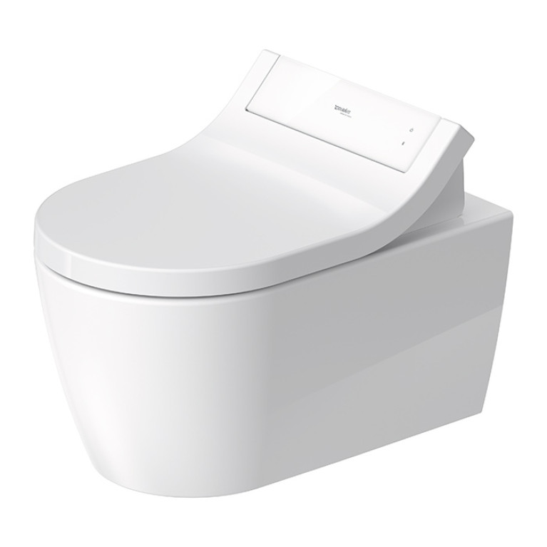 Duravit ME by Starck SensoWash Унитаз подвесной Rimless  без смывного края,  вкл. крепление, цвет белый, с HygieneGlaze (Спец.цена из наличия)