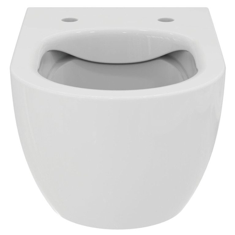 Ideal Standard Blend Curve Унитаз подвесной 545х360 мм безободковый RimLS+, с крепежом для скрытого монтажа, цвет: белый глянец