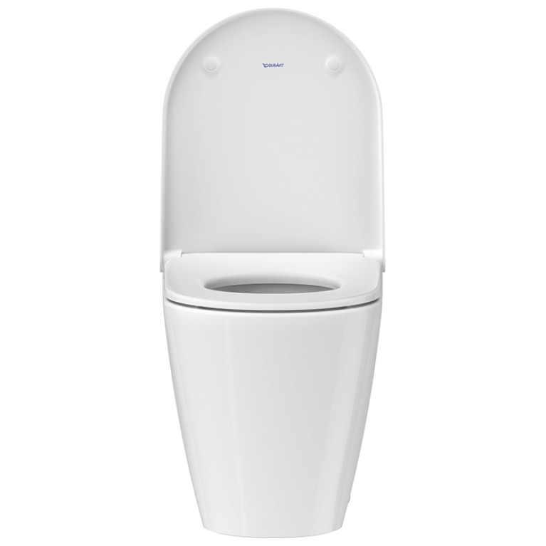 Duravit D-Neo Унитаз напольный 370х580х400 мм, безободковый, слив в стену, цвет: белый (Спец.цена из наличия)