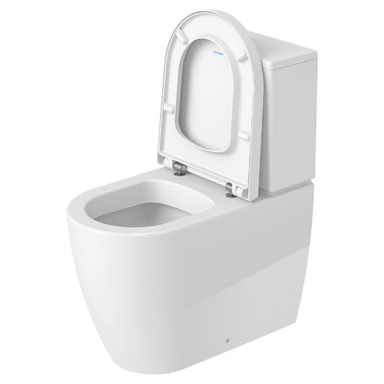 Duravit Me by Starck Унитаз моноблок 37х65 см, слив универсальный, с креплениями, цвет белый (Спец.цена из наличия)