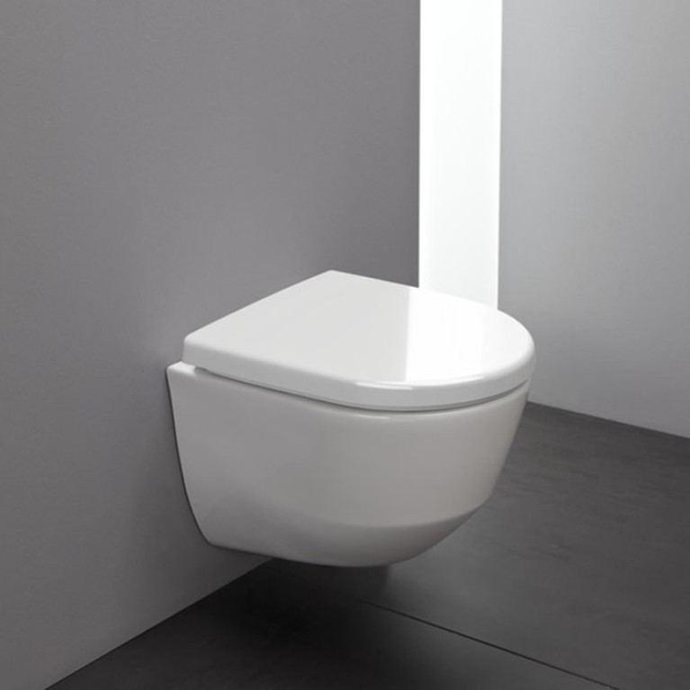 LAUFEN Pro Унитаз подвесной безободковый, укороченный 490х360х340 мм., цвет белый,  покрытие LLC