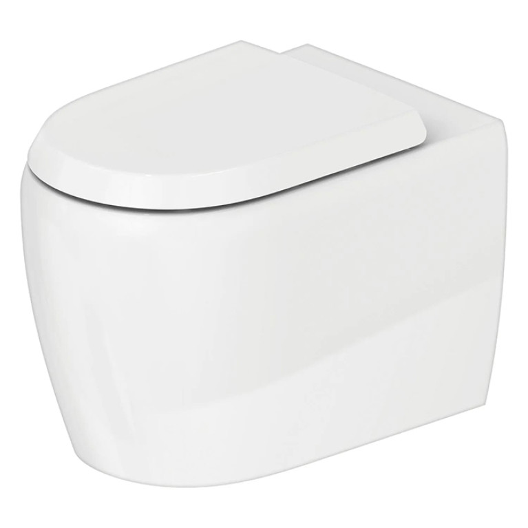 Duravit  Qatego Унитаз напольный безободковый 390х600 мм,HygieneGlaze , цвет белый
