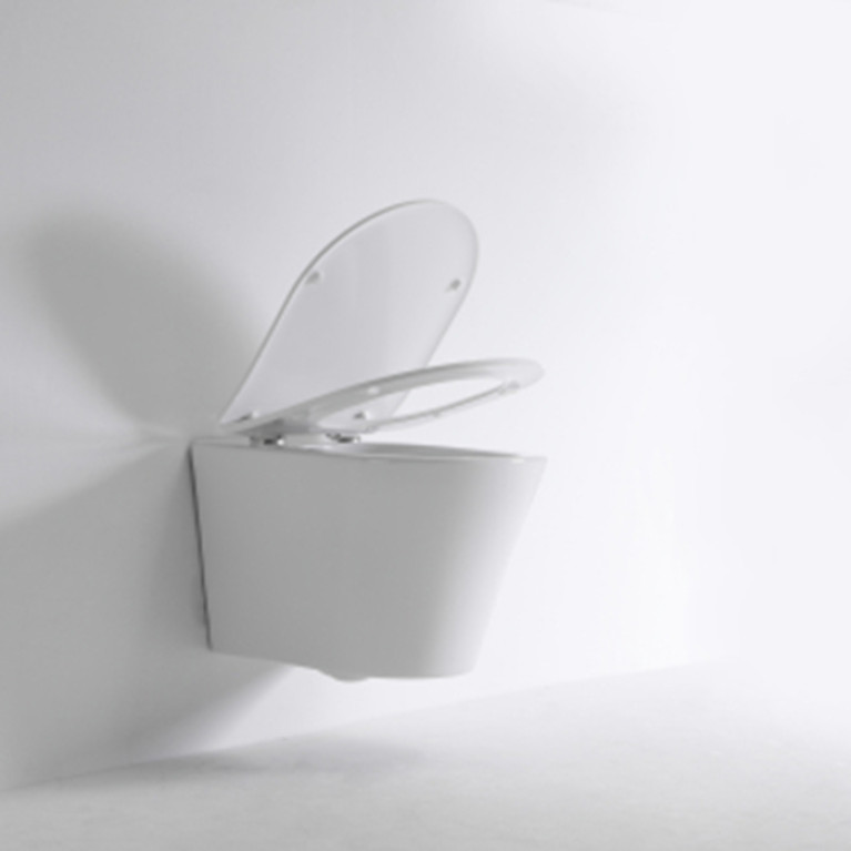 TECEspring K Комплект: Унитаз подвесной Kompakt, безобод. чаша со смывом Tornado flush, сиденье Slim с микролифтом и быстрым снятием, белый глянец