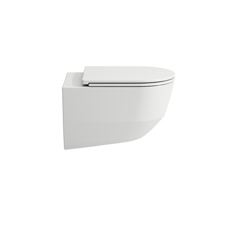 LAUFEN Pro Унитаз подвесной безободковый 530х360х340 мм., цвет белый с покрытием LLC