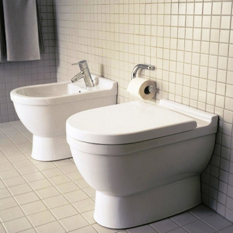 Duravit  Starck 3 Унитаз напольный приставной 560х360 мм,  с креплением, цвет белый (СПЕЦЦЕНА)