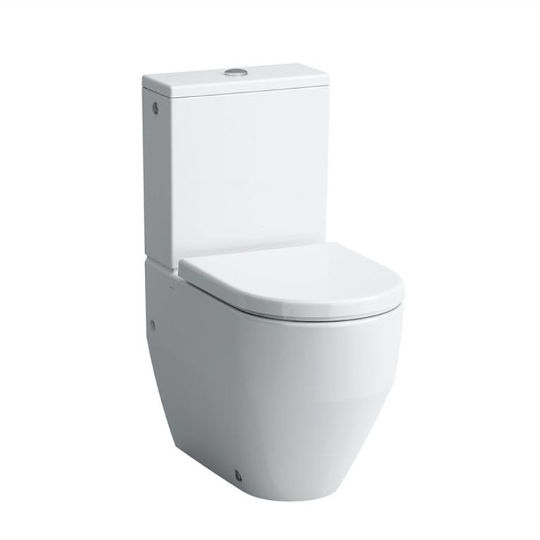 LAUFEN Pro  Унитаз моноблок 36х65х44 см,слив универсальный, безободковый смыв Rimless, для бачка 8.2995.3/8.2995.2, цвет белый