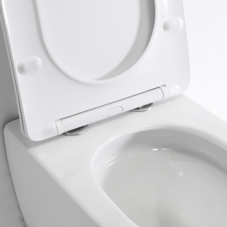 TECEspring R Комплект: Унитаз подвесной 530*360мм, со смывом Tornado flush, сиденье Slim с микролифт и быстрым снятием, белый глянец