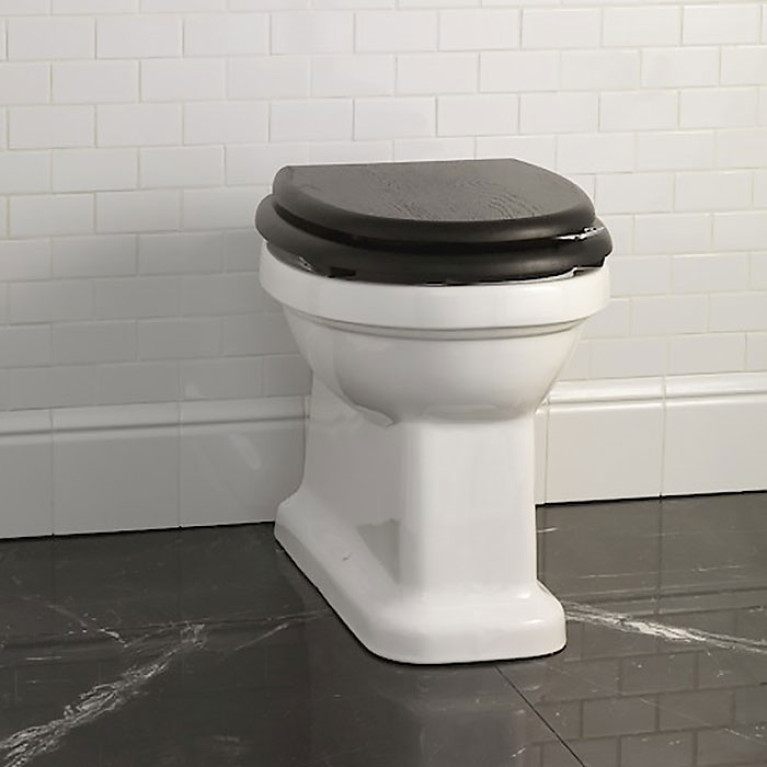 Devon Blues Унитаз напольный под встраиваемый бачок, белый