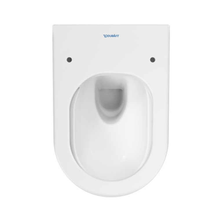 Duravit White Tulip Унитаз подвесной 370х540  мм безободковый, HygieneGlaze, цвет: белый
