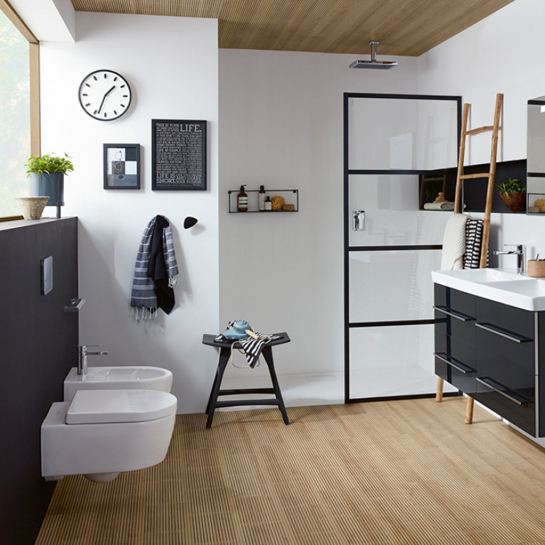 VilleroyBoch Avento Биде подвесное 370*530*395, с 1 отв. под смеситель, цвет альпийский белый