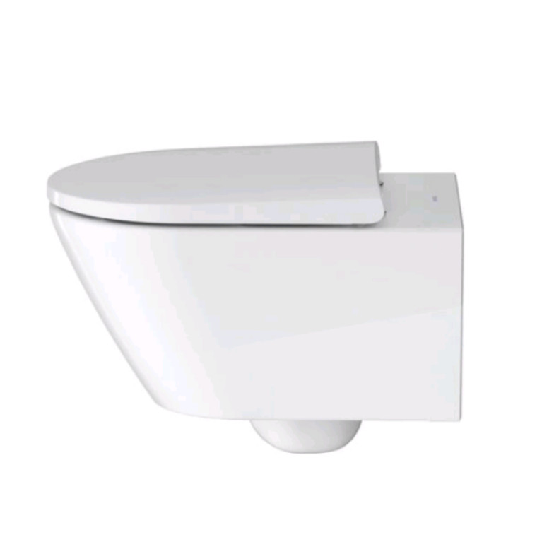 Duravit D-Neo Унитаз  RIMLESS, цвет: белый матовый сатинированный (Спеццена)