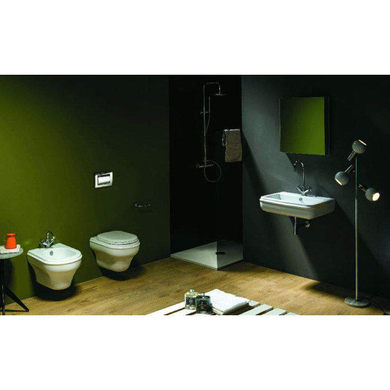 AZZURRA CHARME унитаз подвесной 52х40см, c креплением KIT 2000 CF,цвет белый