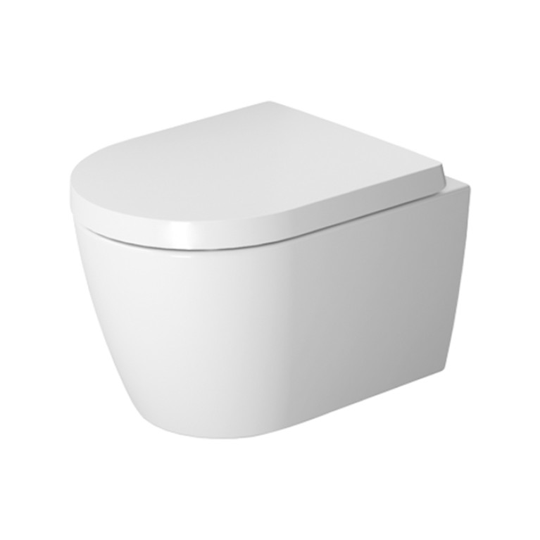 DURAVIT ME BY STARCK Унитаз подвесной 480х370 мм., Rimless&reg;, включая крепление Durafix, цвет внутри белый, снаружи белый шелковисто-матовый
