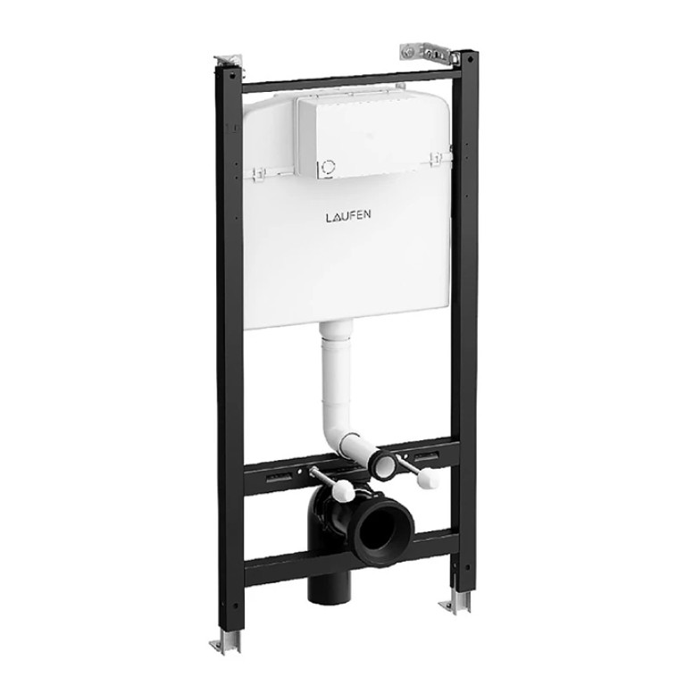 LAUFEN Pro Унитаз подвесной, безободк смыв Rimless, с инсталляционной системой, сиденье с микрол тонкое, панель смыва белая (АКЦИЯ со склада нашего!)