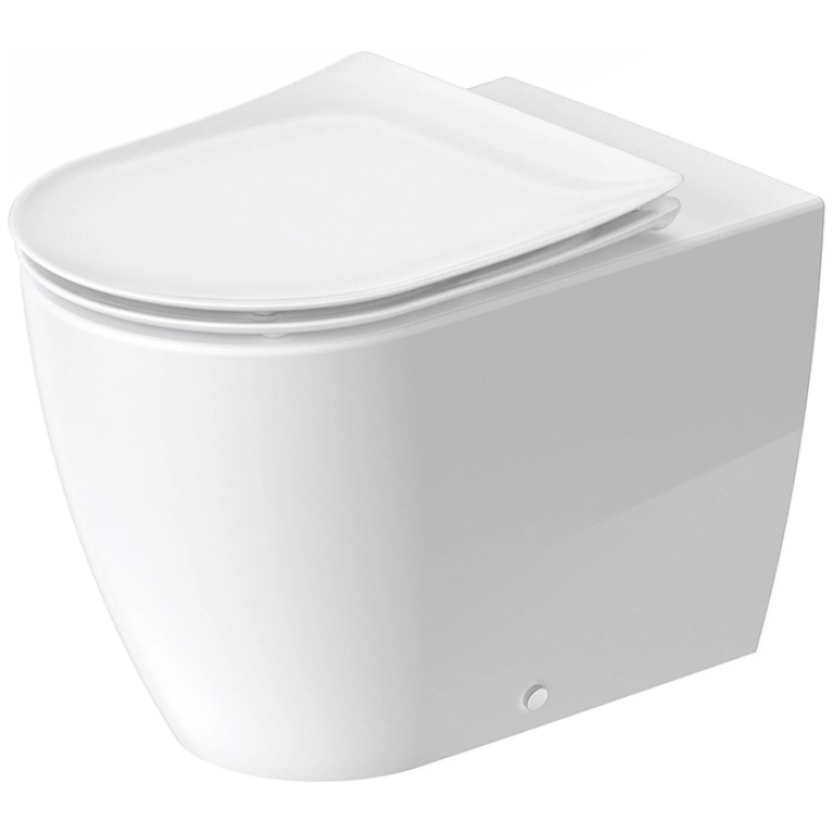Duravit Soleil by Starck Унитаз напольный  370х600мм, безободковый, слив универсальный,  Wei&szlig; Hochglanz, HyG, цвет белый