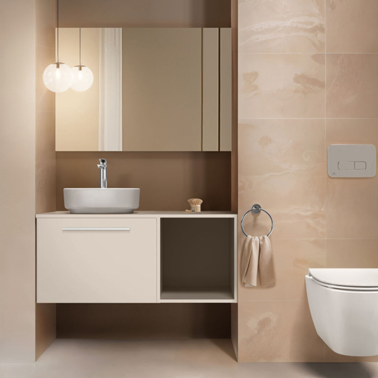 Ideal Standard i.life O Унитаз подвесной 535х350 мм безободковый+смыв:HydroTwist (торнадо), с крепежом, цвет: белый глянец (Акция из наличия)
