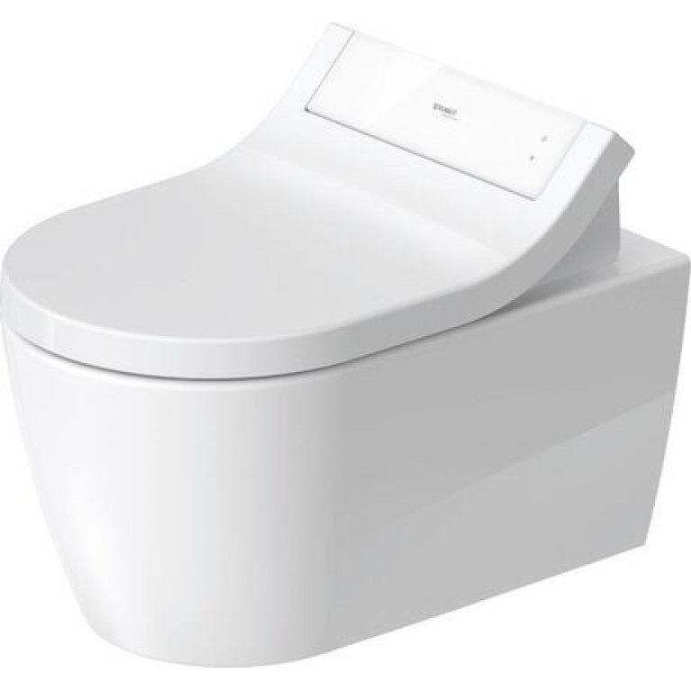 Duravit ME by Starck Унитаз подвесной 570х370  мм безободковый, HygieneFlush для SensoWash, цвет: белый