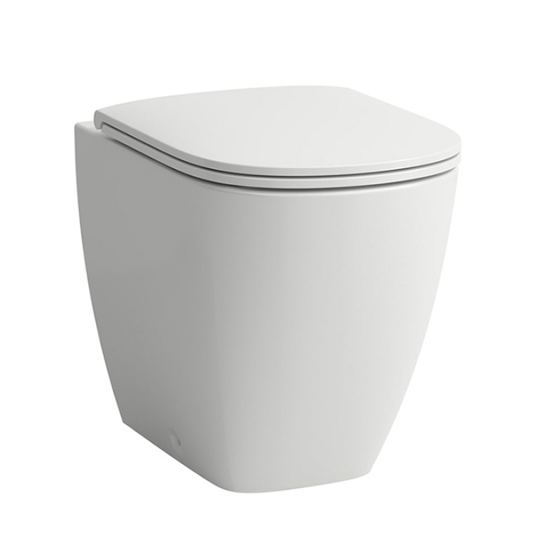 LAUFEN Lua Унитаз безободковый напольный 520*360*h420 мм, цвет белый глянец