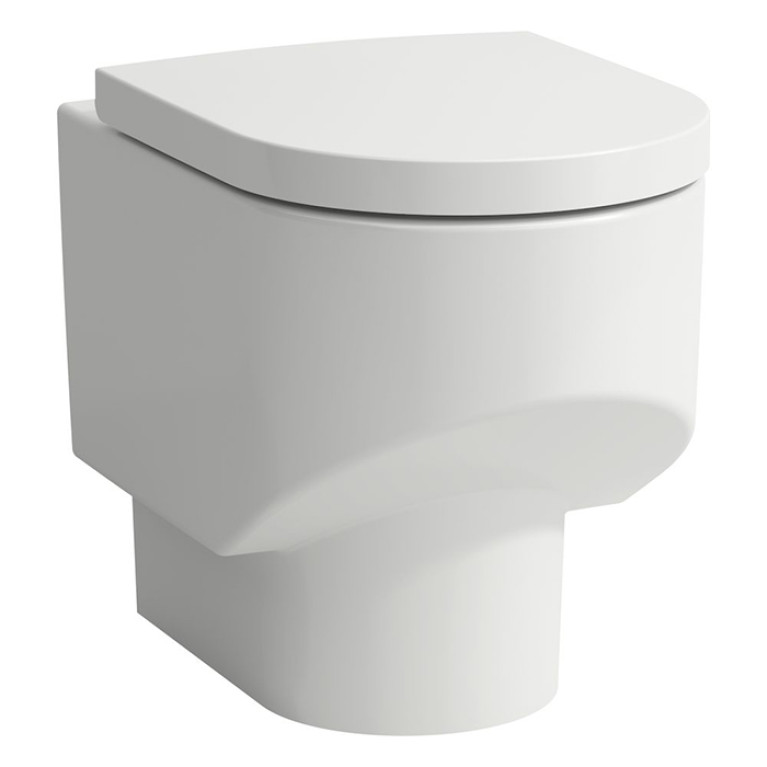 Laufen SONAR унитаз напольный 530x370x430 мм, безободковый смыв Rimless, выпускгоризонтальный/вертикальный, белый матовый