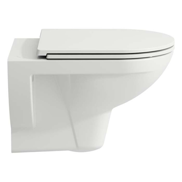 LAUFEN PRO  Унитаз подвесной 530x360x345 мм., безободковый, цвет белый